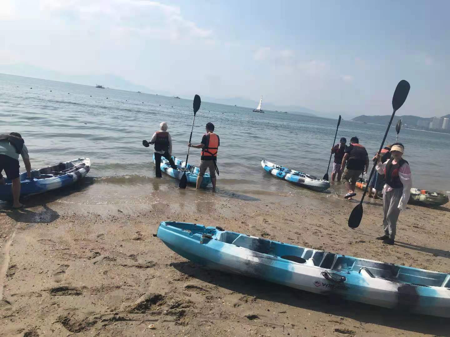 薩科微SLKOR團(tuán)隊(duì)雙人皮劃艇